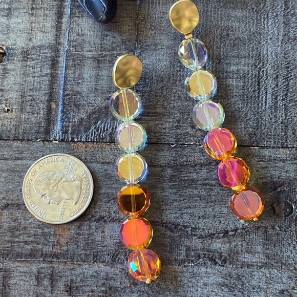 NEW Shades Of Sunset Dangle Earrings - Picture 11 of 11